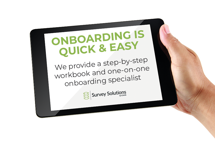 Onboarding is quick & easy. We provide a step-by-step workbook and one-on-one onboarding specialist.